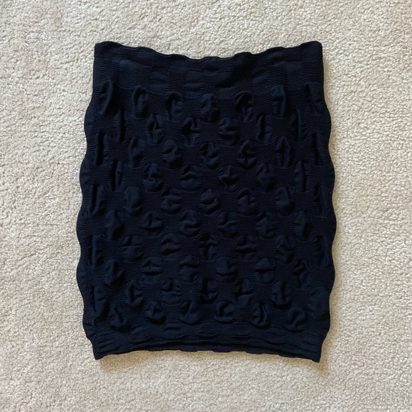 Bebe Textured Bodycon Skirt - Picture 1 of 5